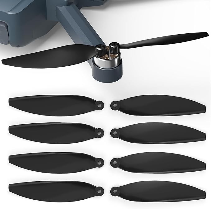 Brushless drone propeller, suitable for X-IMVNLEI X5/X15, Fakjank F415/F405, Karuisrc Suangrc K610/K600/K600GPS brushless motor propellers